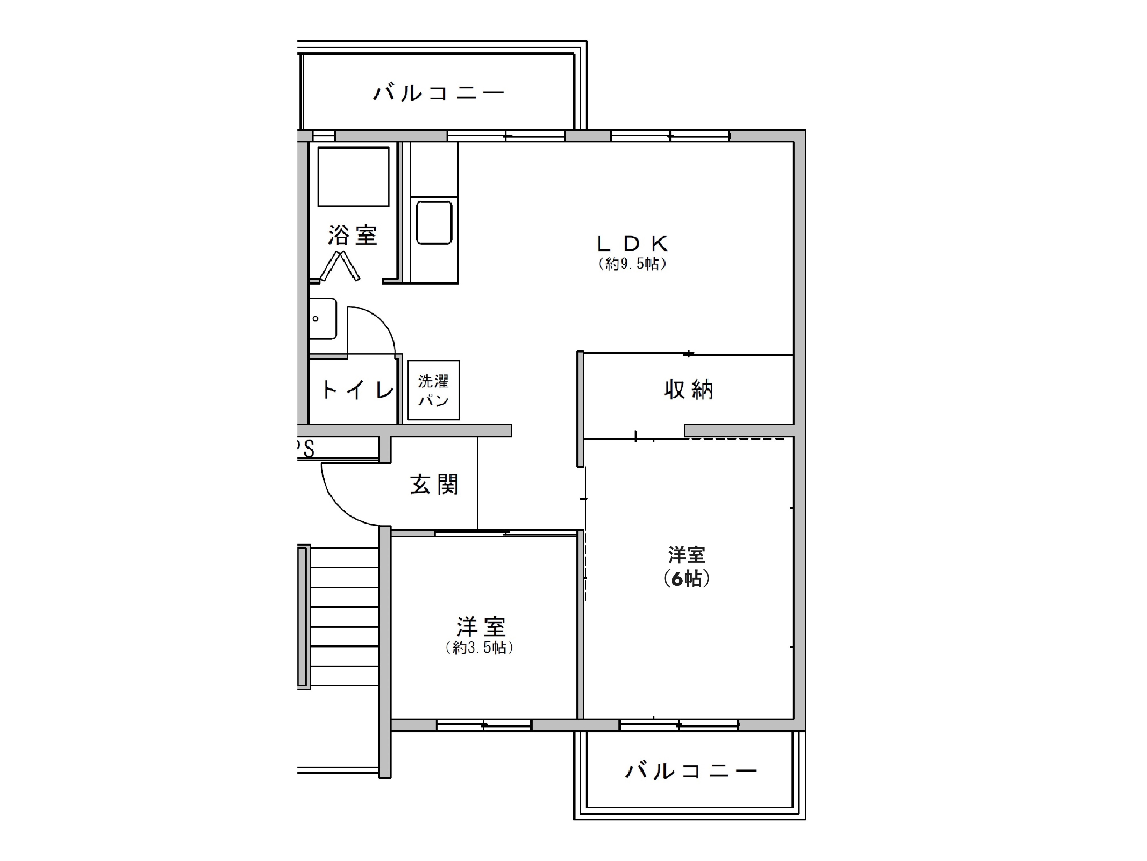 間取りの写真
